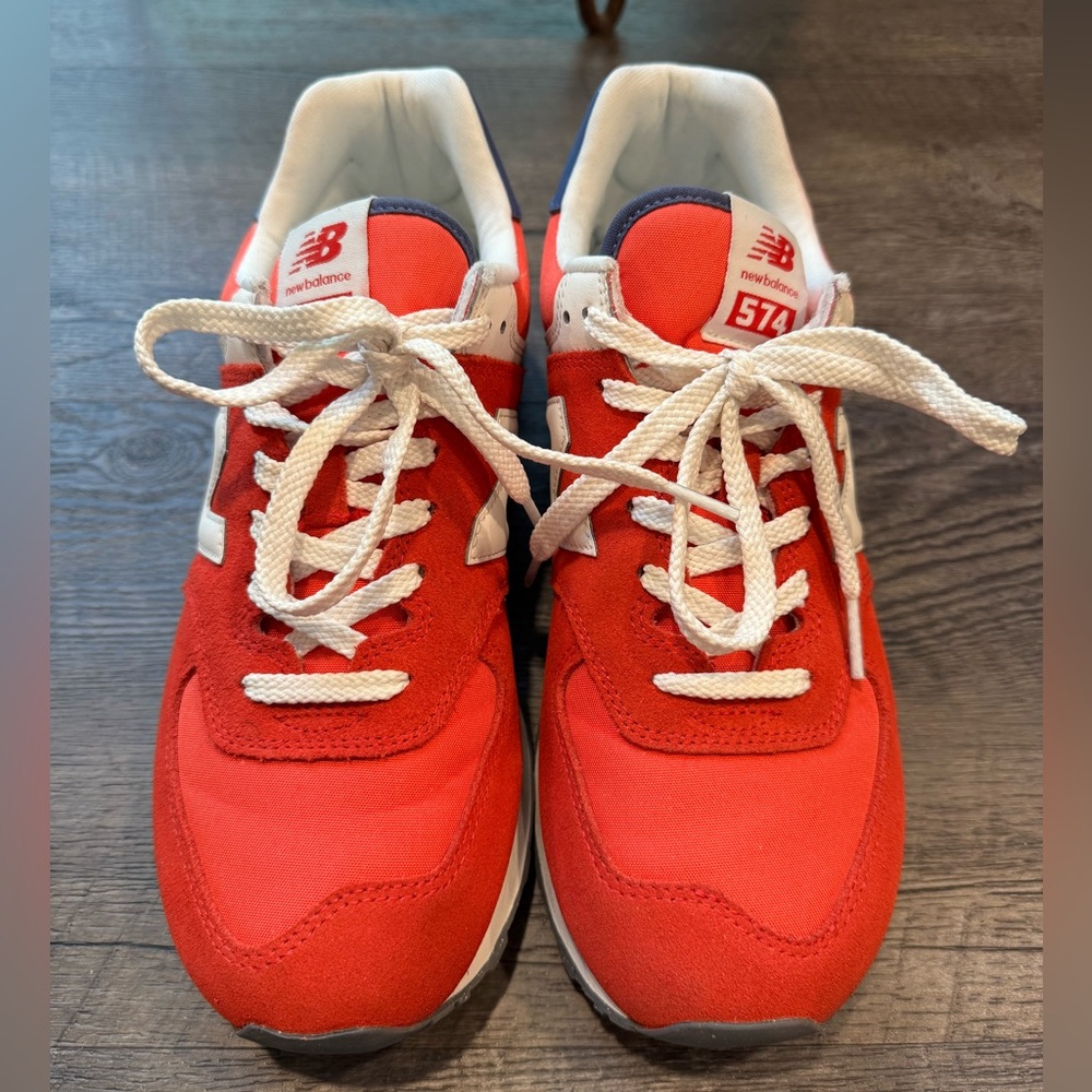 New Balance Classics WL574 True Red Women’s 10